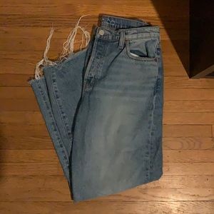 Etica high waist ankle jeans